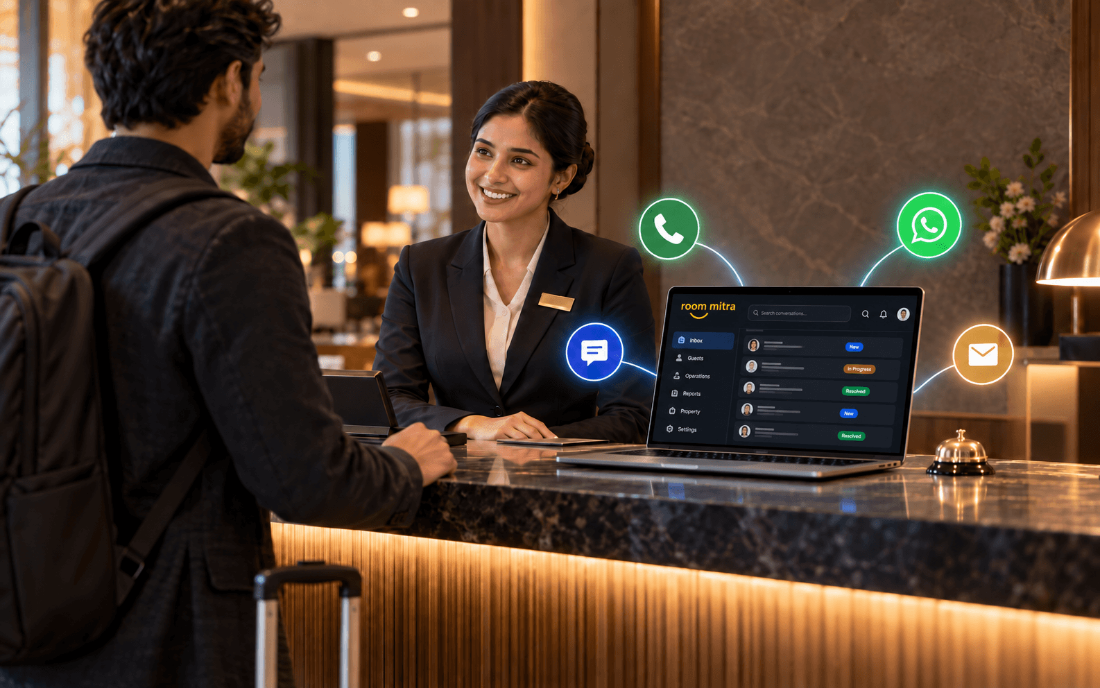 Booking conversation transcript